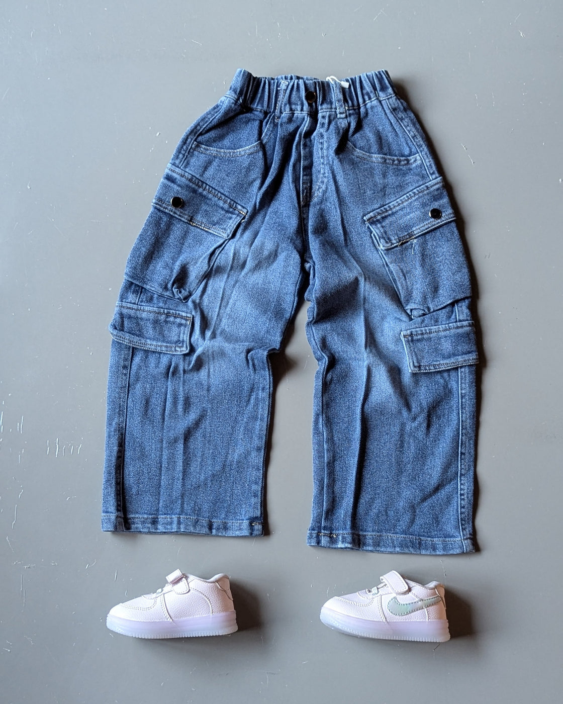 Unisex Cargo Baggy Jeans