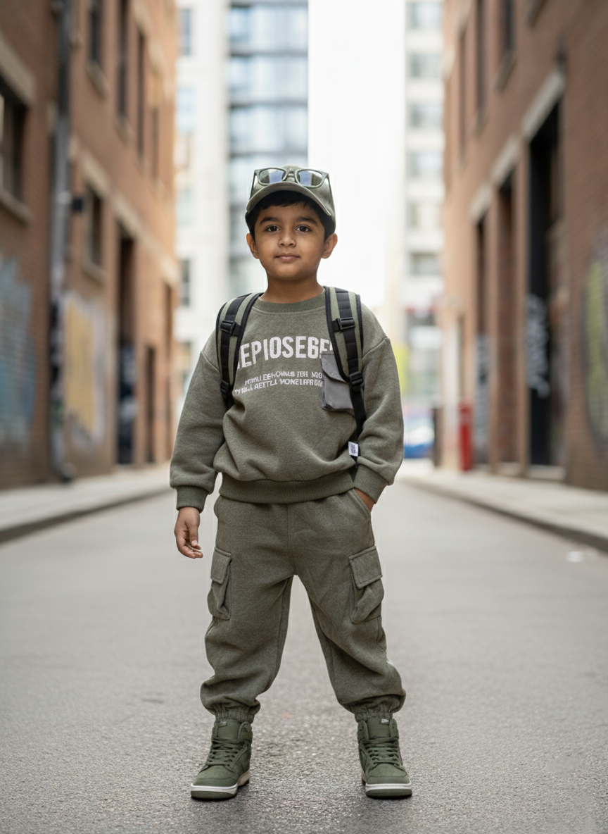 Unisex Full Sleeve Oversized T Shirt and Pant Set