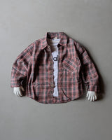 SHFB02 Unisex Full Sleeve Oversized Shirt with Inner T Shirt