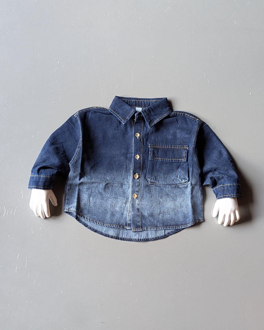 Unisex Full Sleeve Oversized Shirt