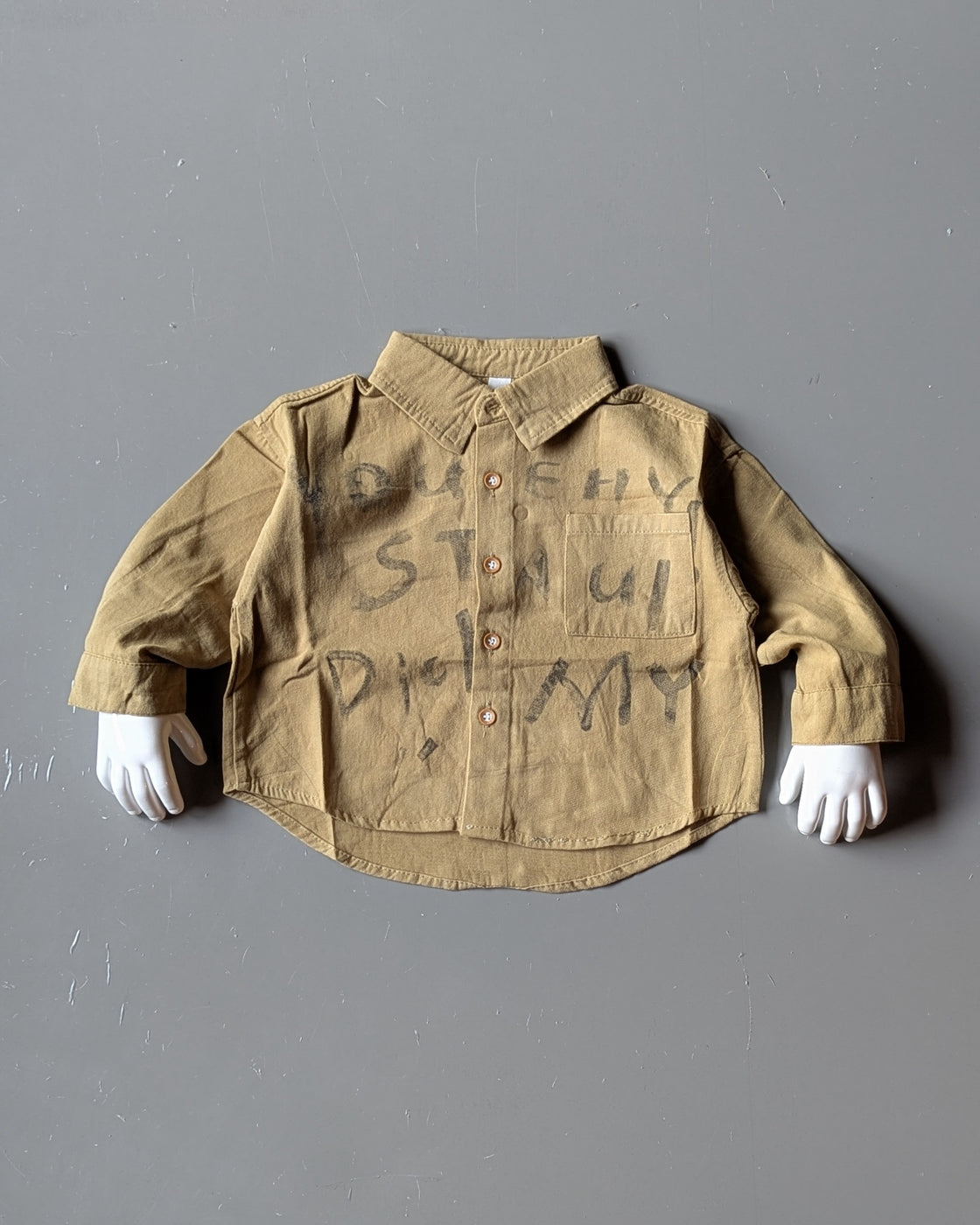 Unisex Full Sleeve Oversized Shirt