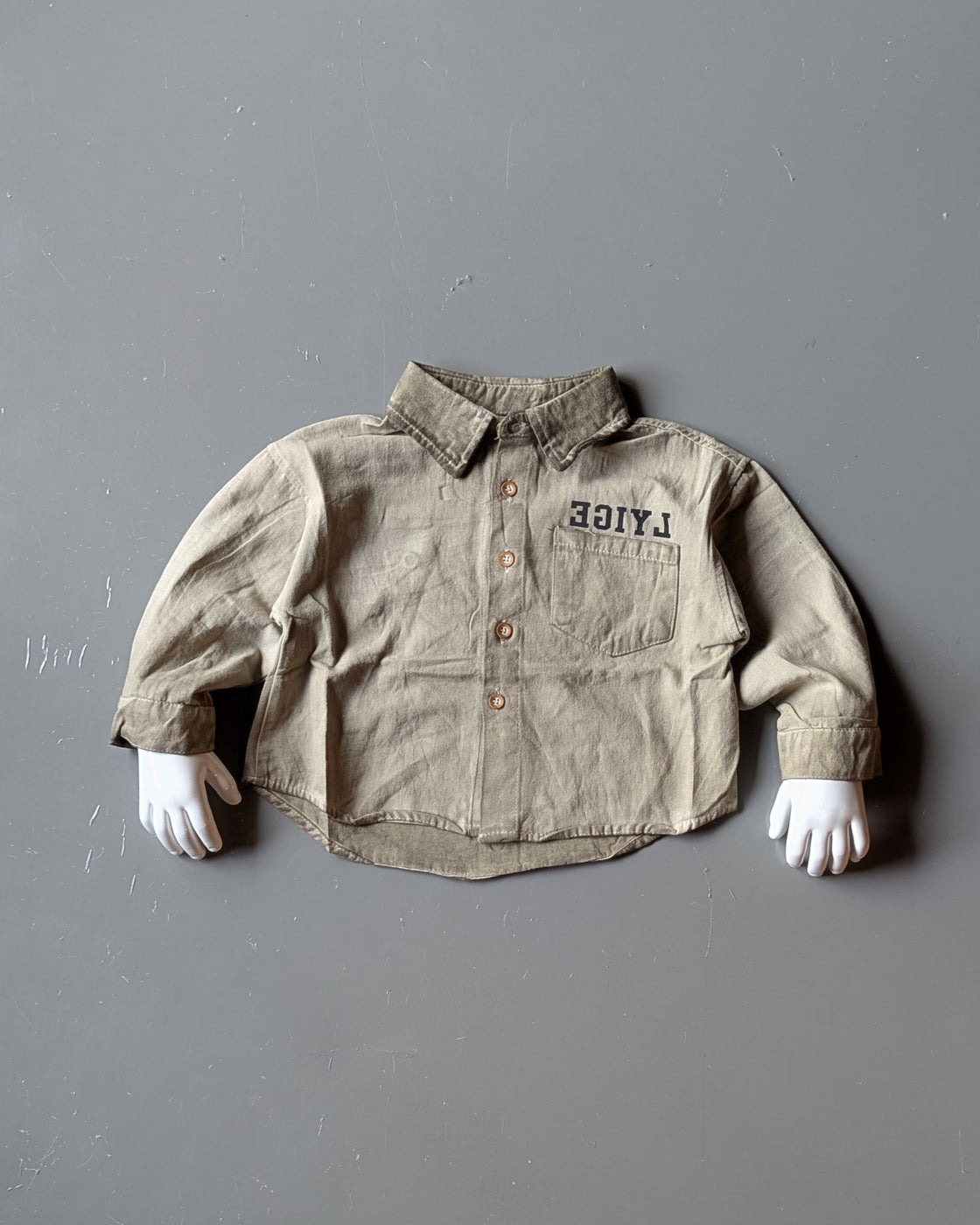 Unisex Full Sleeve Oversized Shirt