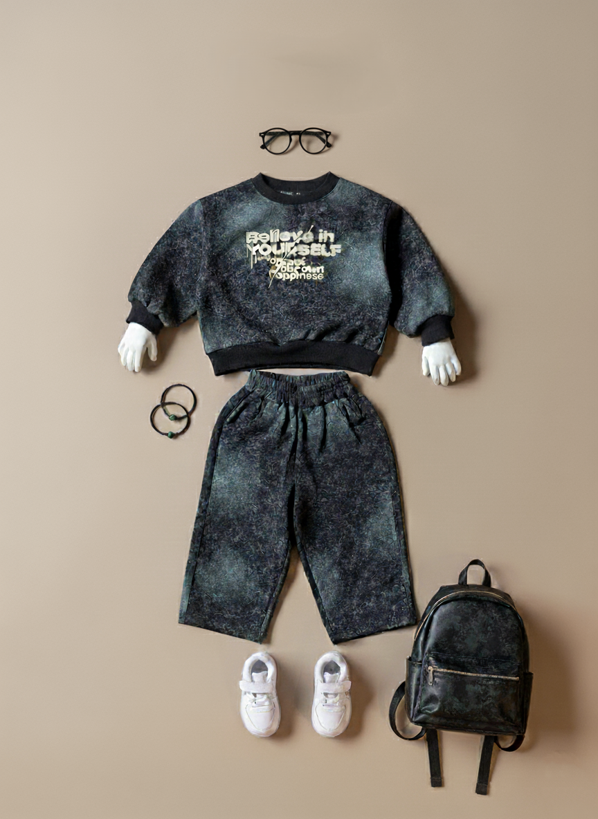 Unisex Full Sleeve Oversized T Shirt and Pant Set