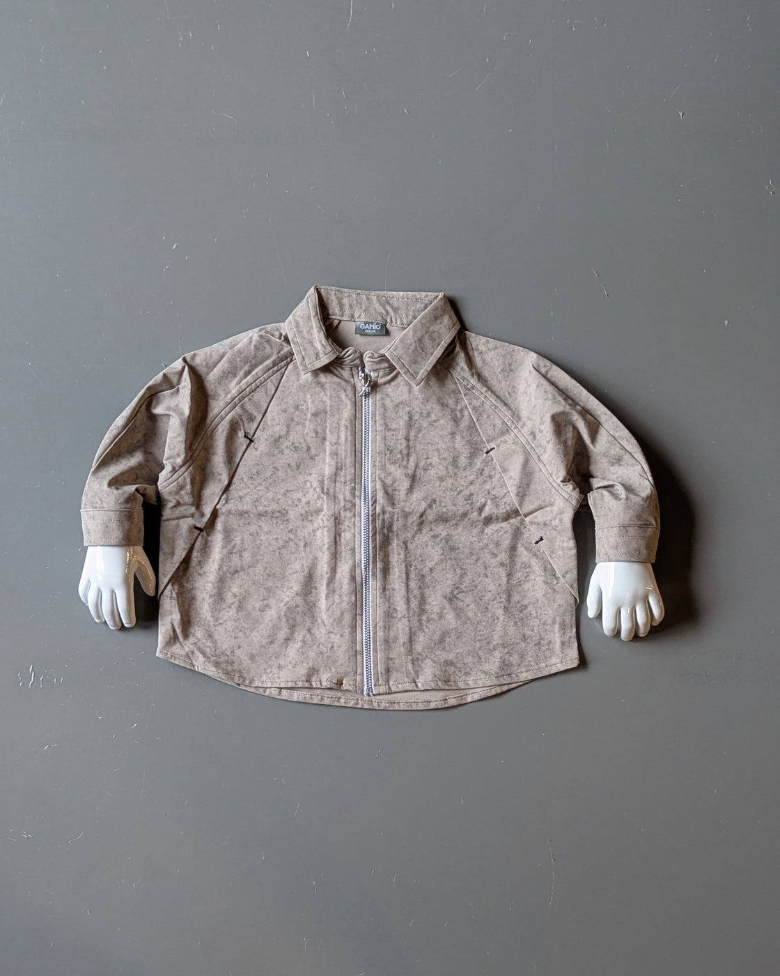 Full Sleeve Oversized Zipper Shirt
