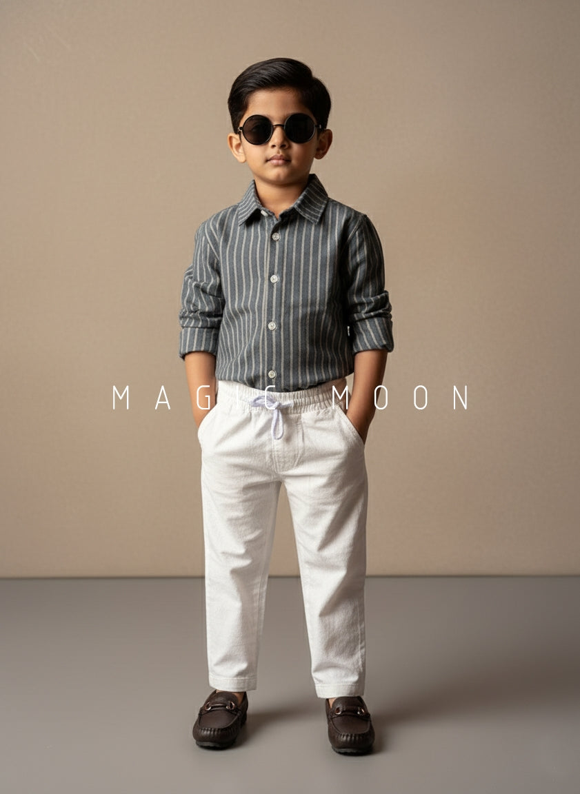 Full Sleeve Striped Shirt