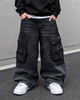 JN1006 Unisex Super Baggy Jeans