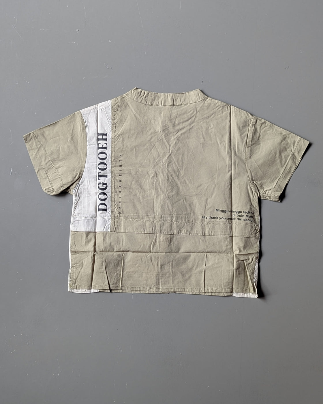 Unisex Half Sleeve Oversized Shirt