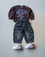 STIM114-01 Unisex Full Sleeve Oversized T Shirt and Pant Set