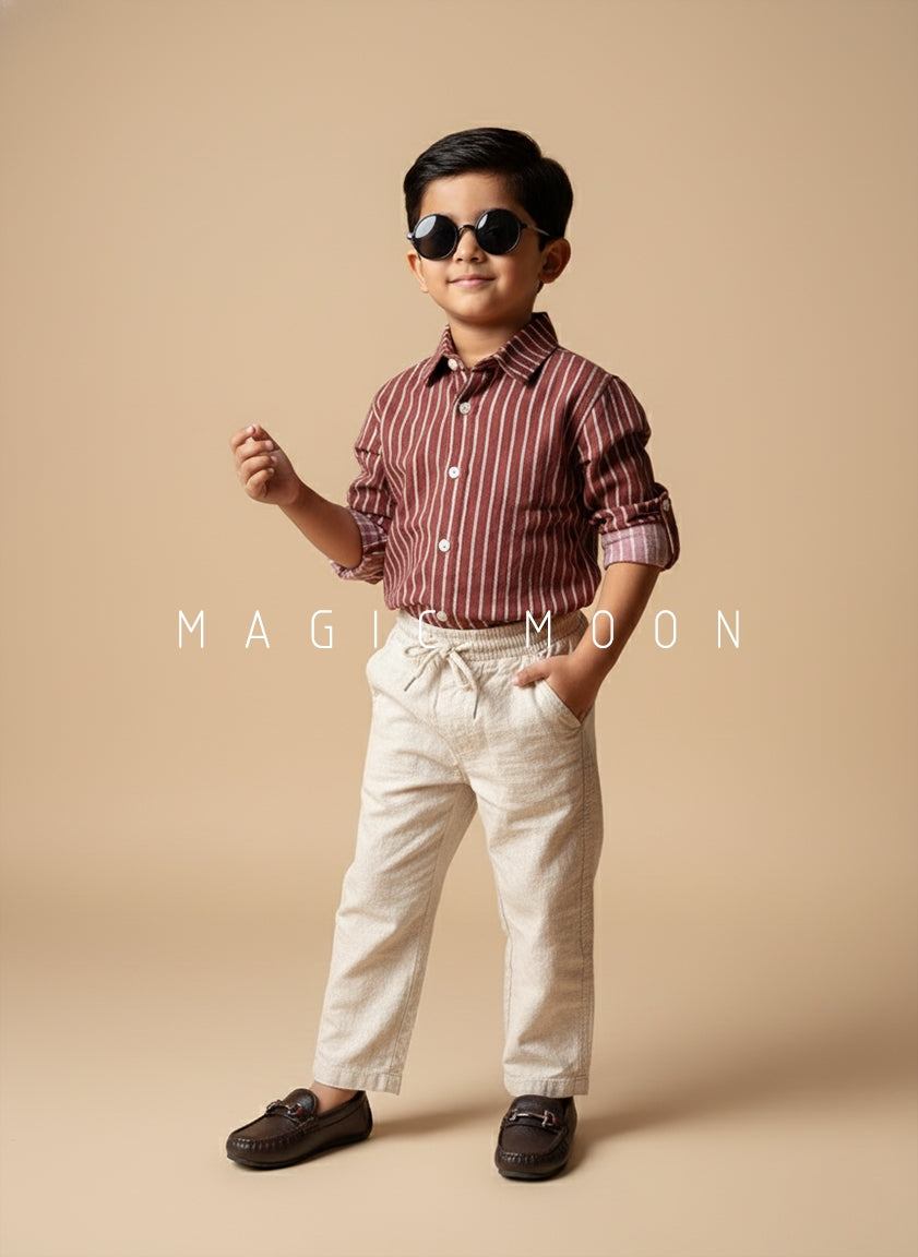 Full Sleeve Striped Shirt