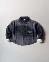 SHIMT11-00 Unisex Full Sleeve Oversized Denim Shirt
