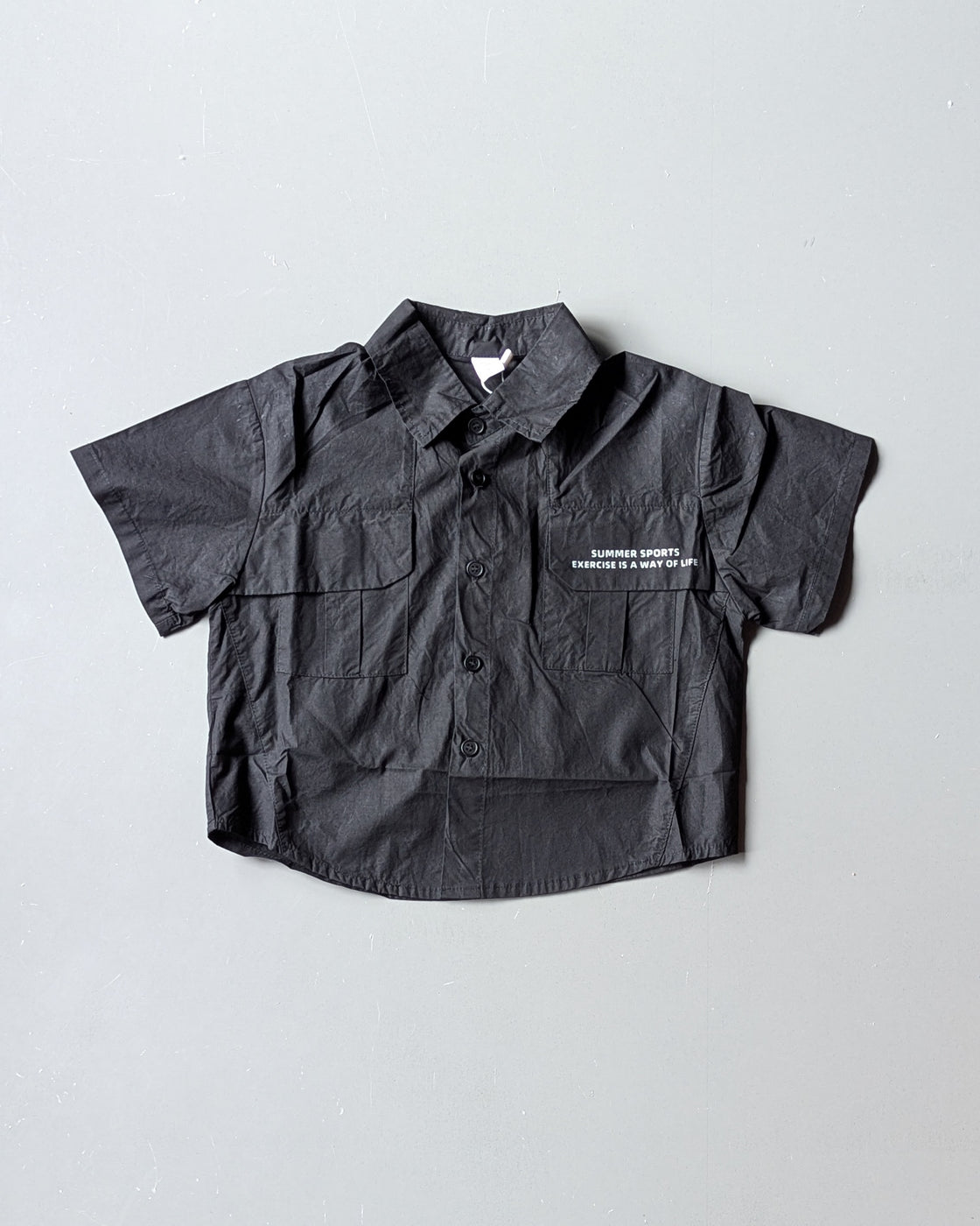 Unisex Half Sleeve Oversized Shirt