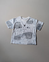 TSHS01 Unisex Half Sleeve Oversized T Shirt with Chain