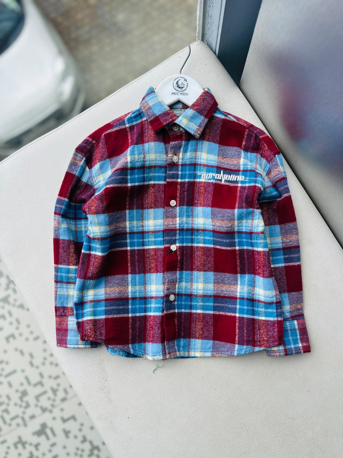 Boys Full Sleeve Oversized Shirt