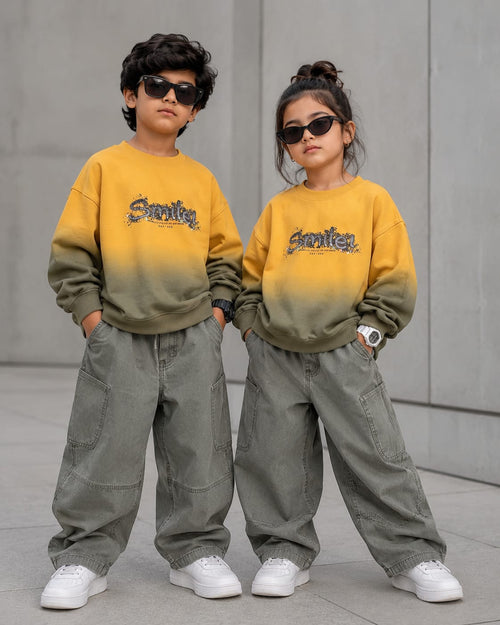 Unisex Full Sleeve T shirt (5-10 years)