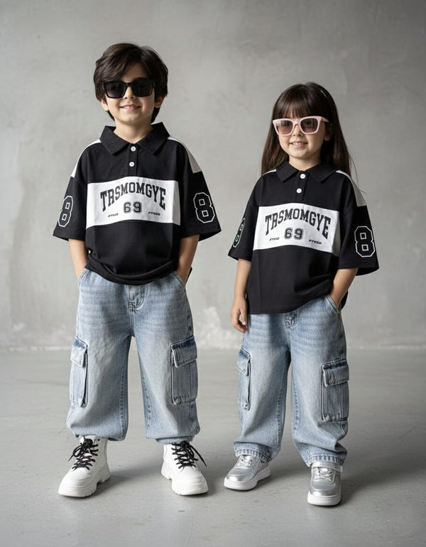 Unisex Half Sleeve T shirt (5-10 years)