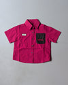 Unisex Half Sleeve Oversized Shirt
