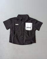 Unisex Half Sleeve Oversized Shirt
