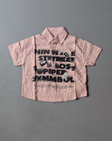 Unisex Half Sleeve Oversized Shirt