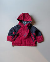 JKT05-01 Unisex Full Sleeve Oversized Reversible Hooded Jacket with Attached Bag