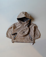 JKT05-03 Unisex Full Sleeve Oversized Reversible Hooded Jacket with Attached Bag