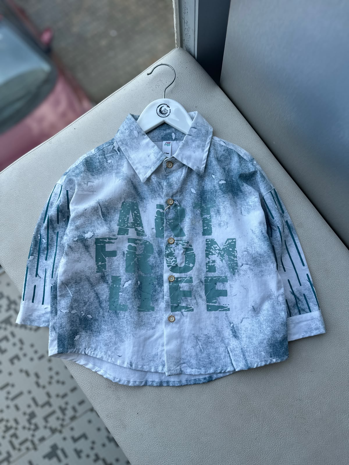 Full Sleeve Oversized Shirt