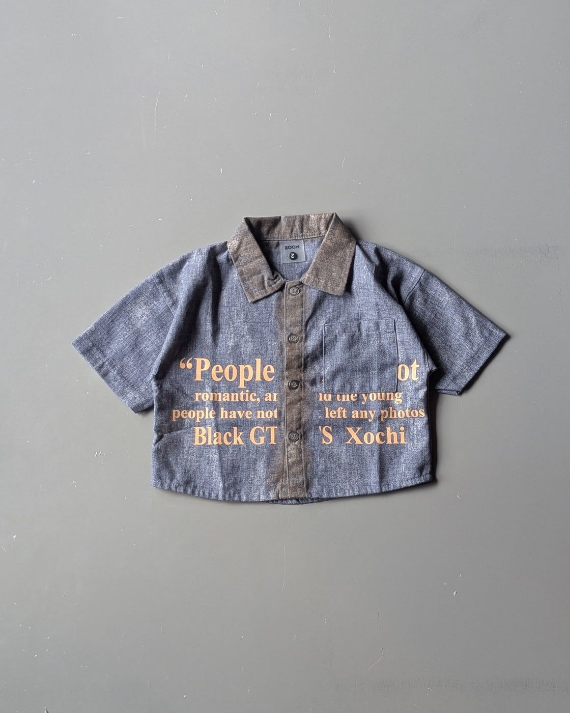 Boys  Half Sleeve All Over Print Shirt