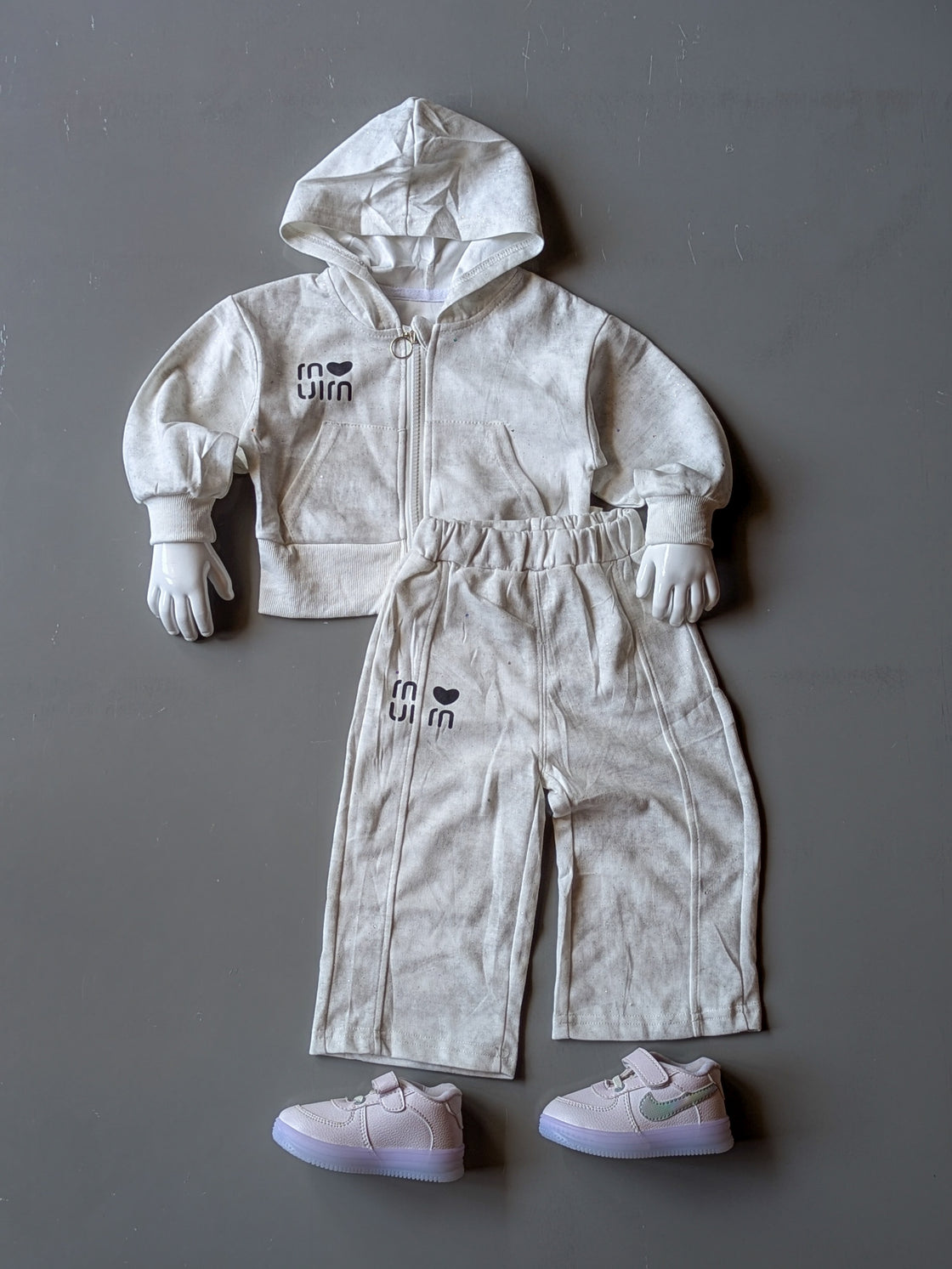 Girls Full Sleeve Hoody and Pant Set