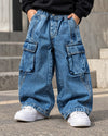 JNS128-02 Unisex Baggy Jeans
