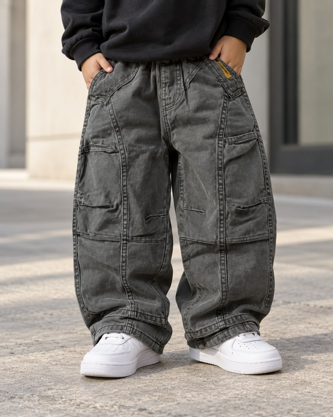 JNS120-03 Unisex Baggy Jeans