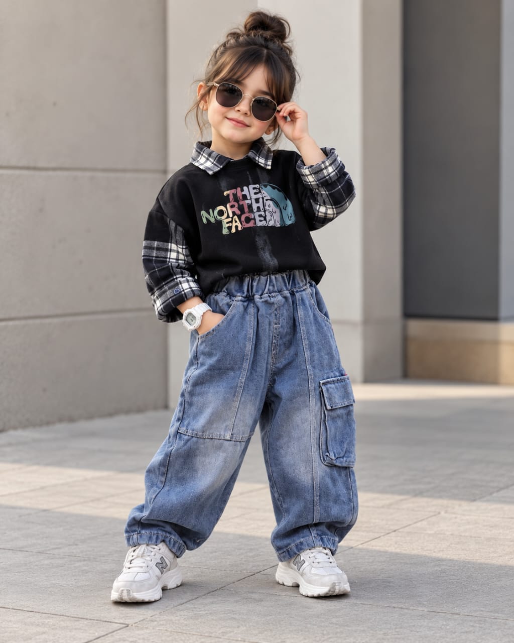 STIM124 Unisex Oversized Full Sleeve T shirt and Pant Set
