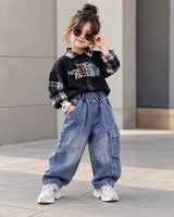 STIM124 Unisex Oversized Full Sleeve T shirt and Pant Set