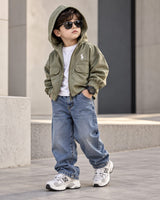 STIM125 Unisex Full Sleeve Oversized Hooded Jacket with Inner T Shirt and Pant Set