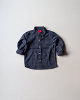 SHGMU04-04 Boys Full Sleeve Oversized Check Shirt