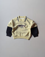 TSHIMB07-01 Unisex Full Sleeve Oversized Polo T Shirt