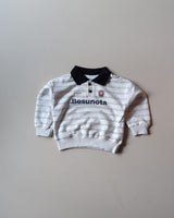 TSHIMB08-05 Unisex Full Sleeve Oversized Polo T Shirt
