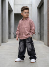 SHFS08 Boys Full Sleeve Oversized Shirt