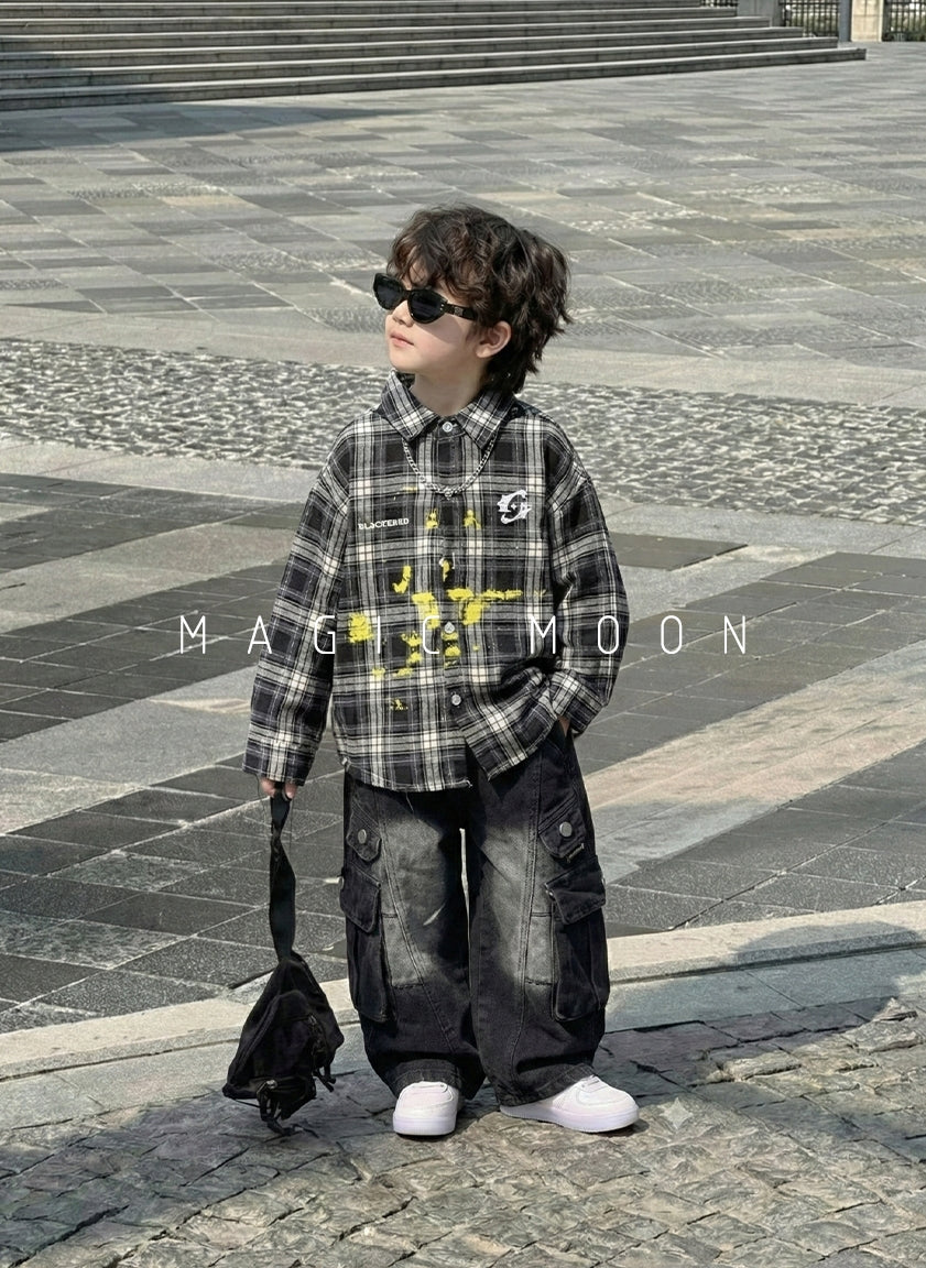 Unisex Full Sleeve Oversized Shirt (Light Shade)