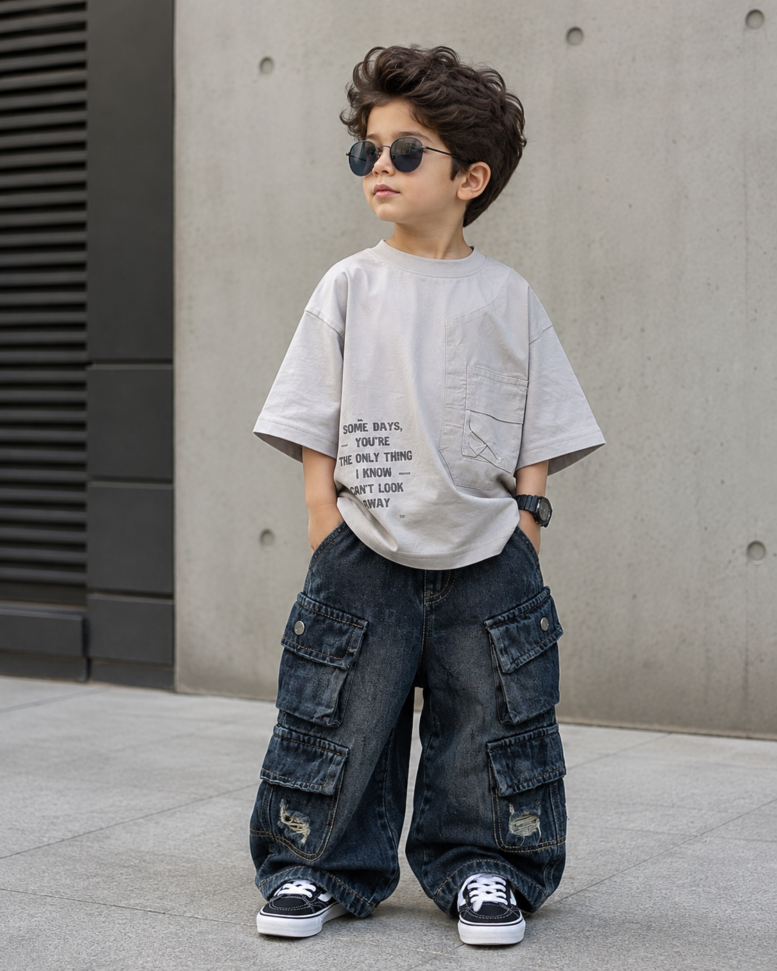 TSHIMW02-01 Unisex Half Sleeve Oversized T Shirt