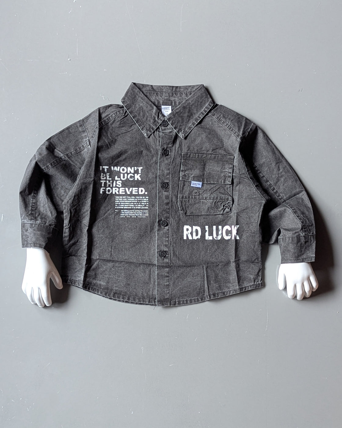 Unisex Full Sleeve Oversized Shirt