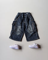 JNSIM113-01 Unisex Super Baggy Jeans