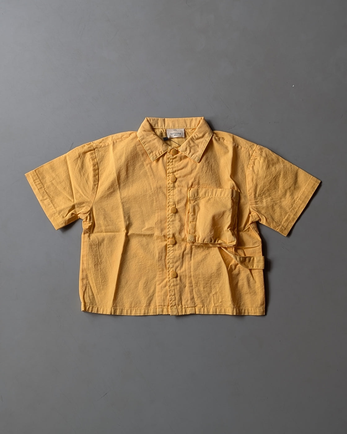 SHHS06 Boy's Half Sleeve Oversized Shirt