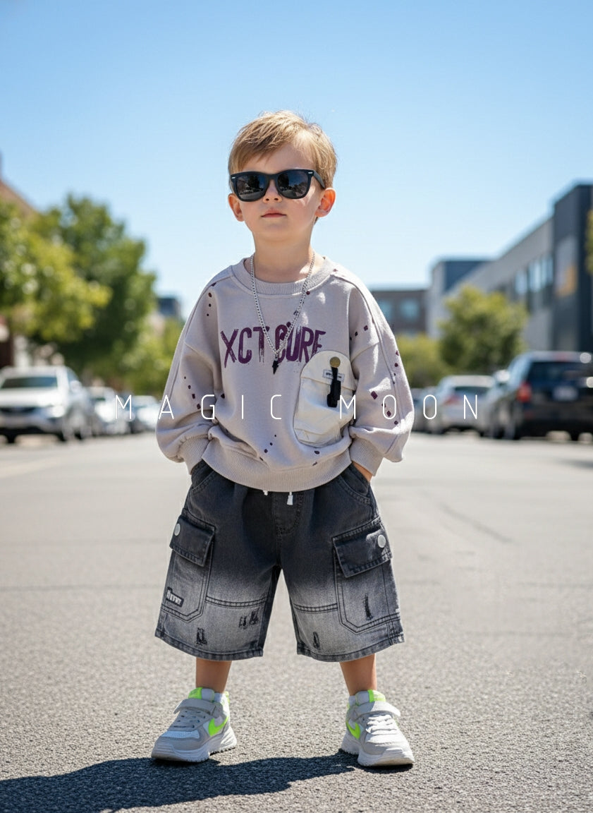 Unisex Full Sleeve Oversized T Shirt