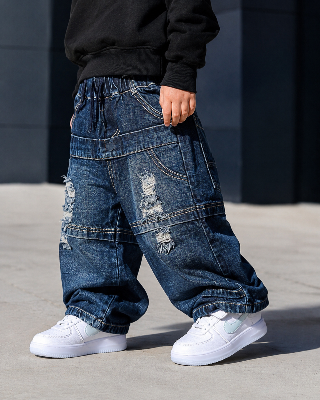 JNS106 Unisex Super Baggy Jeans