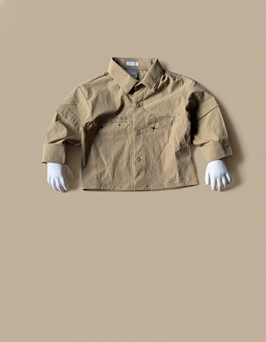 Full Sleeve Oversized Shirt