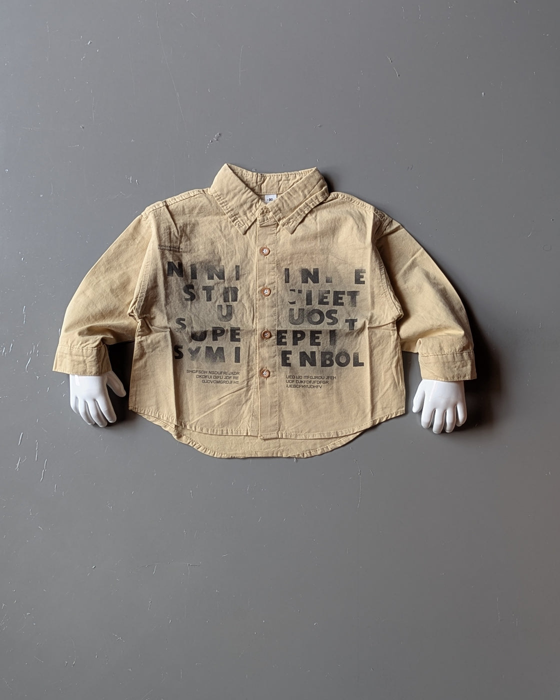 Unisex Full Sleeve Oversized Shirt