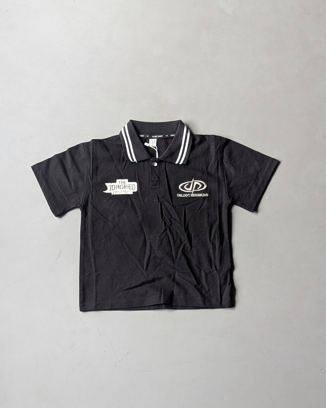 TSPL01 Unisex Half Sleeve Oversized Polo T Shirt