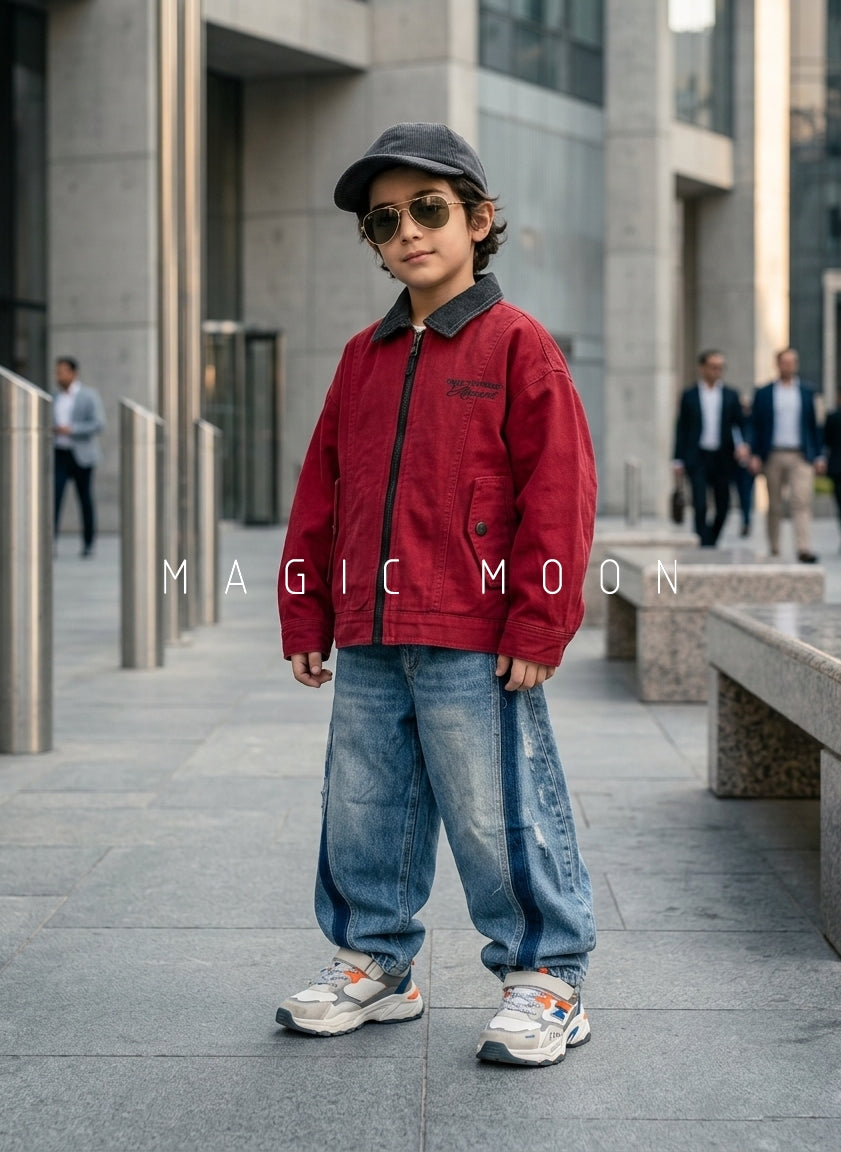 SHFB01 Unisex Full Sleeve Oversized Zipper Shirt