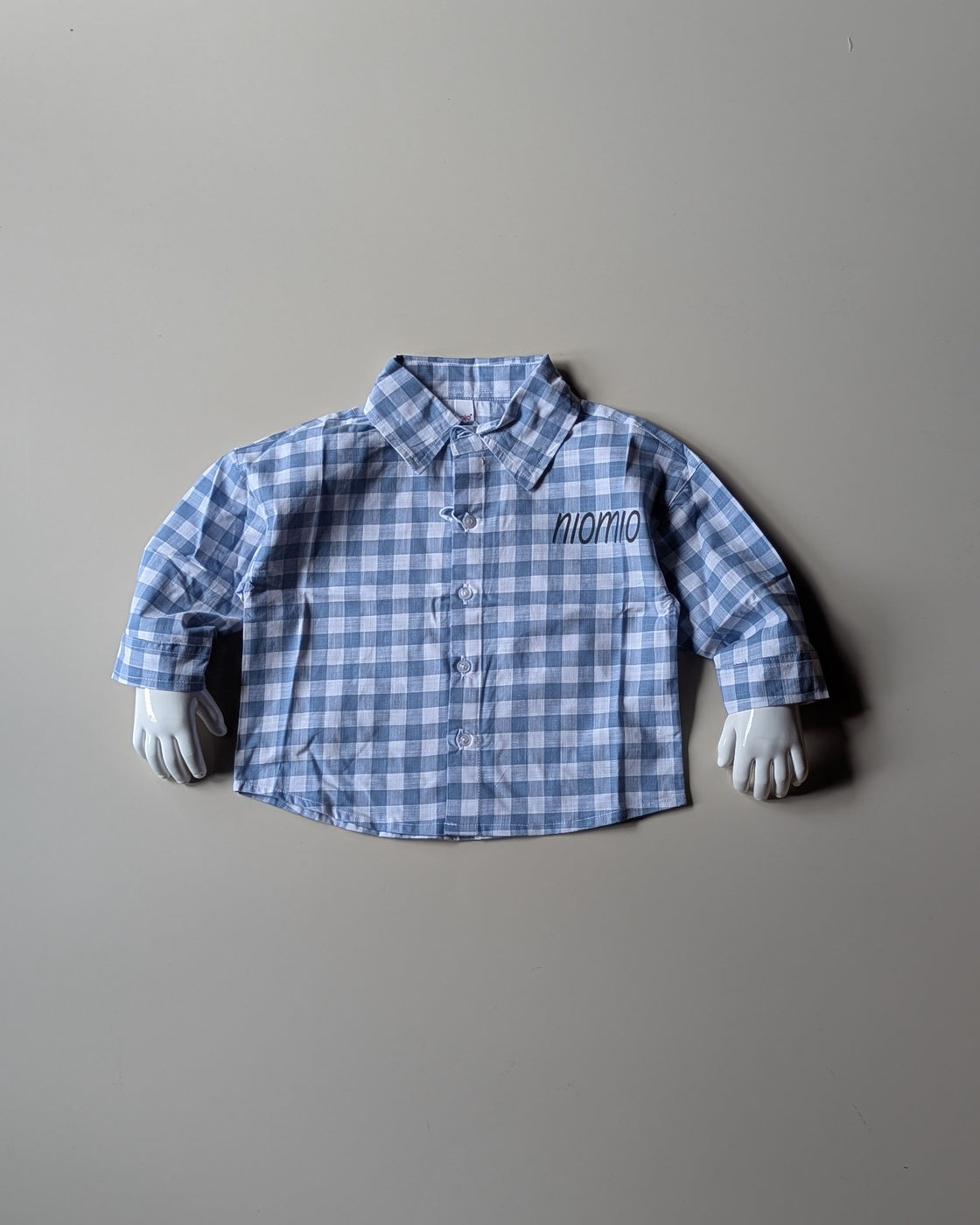 SHFS15 Boy's Full Sleeve Oversized Back Printed Shirt