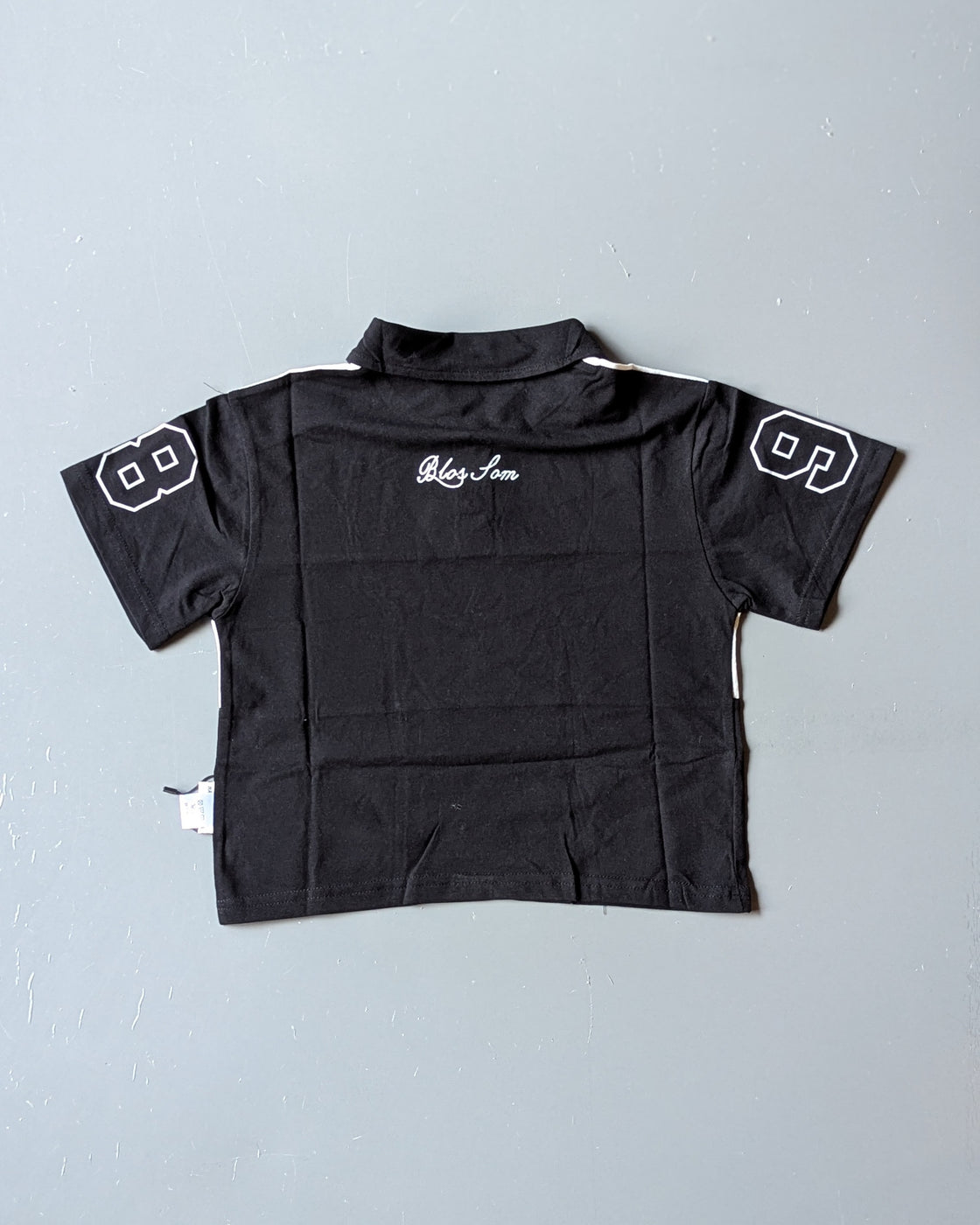 Unisex Half Sleeve Oversized Polo Neck T Shirt