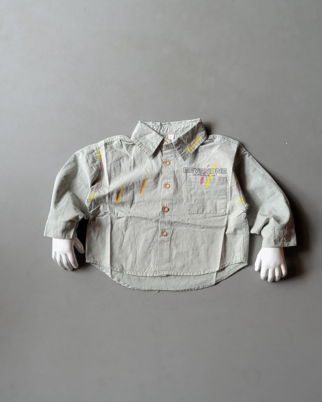 SHFS10 Unisex Full Sleeve Oversized Shirt